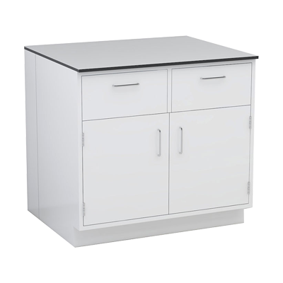 Gabinete bajo para laboratorio (2 puertas & 2 cajones)