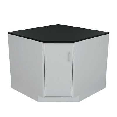 Gabinete bajo para laboratorio (esquinero)