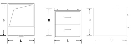 Gabinete para laboratorio (suspendido)