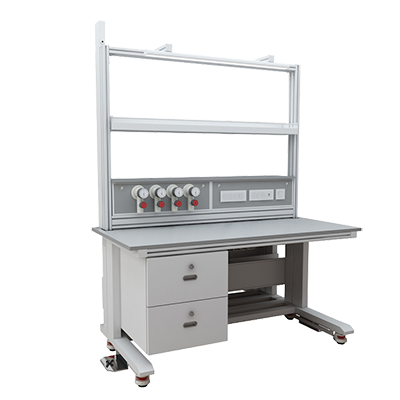 Puesto de trabajo para laboratorio con bastidor tipo C