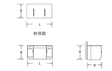 Puesto de trabajo para laboratorio DCT1800