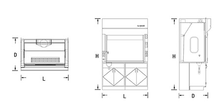 Campana de extracción de gases