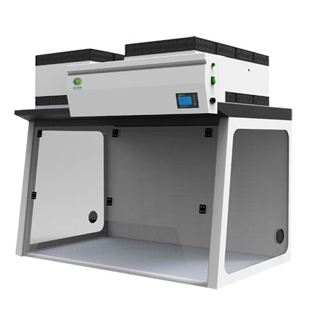 Campana de gases sin ductos (montaje en banco)