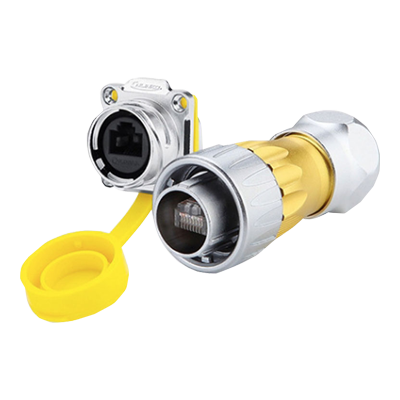 Conector Ethernet para panel de servicio