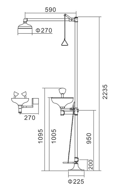 Duchas de emergencia KC4X