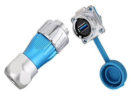 Conector USB para panel de servicio